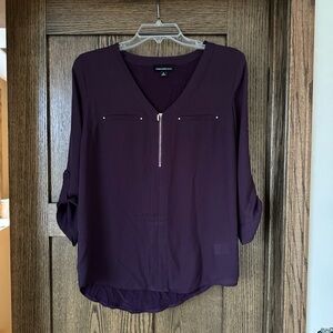 Purple blouse